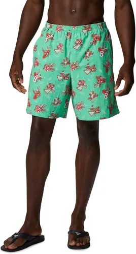 Vista 65 de Columbia Super Backcast - Pantalón corto de agua para hombre Impresión de tinte negro