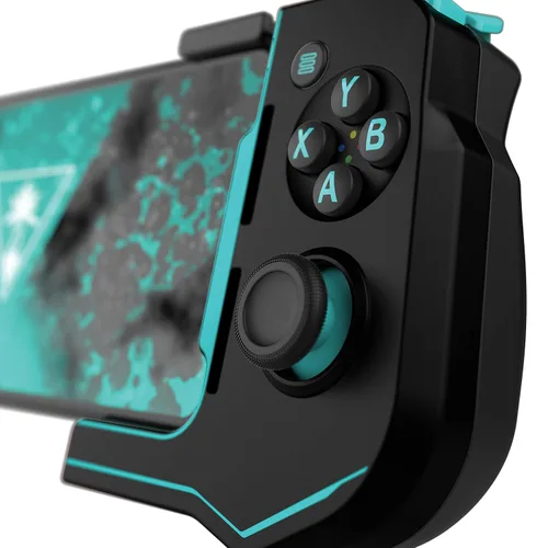 Vista 9 de Turtle Beach Atom Mobile Game Controller with Bluetooth for Cloud Gaming on Android Mobile Devices with Compact Shape, Console Style Controls & Low