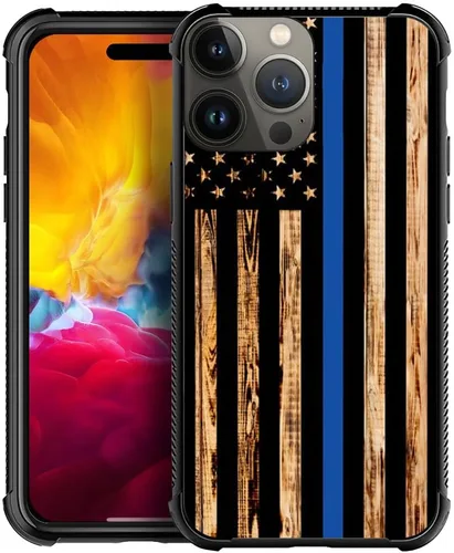 Vista 10 de DJSOK Funda compatible con iPhone 7/8 Plus, diseño con patrón de parachoques trasero, esquinas reforzadas contra arañazos, esquinas reforzadas