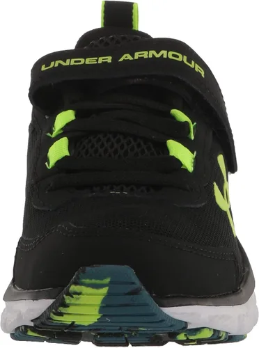 Vista 2 de Under Armour Tenis de correr unisex Assert 9 con cierre alternativo para niños
