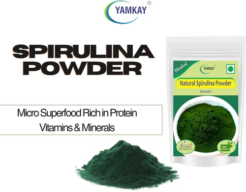 Vista 2 de Polvo de espirulina natural (300 GM)