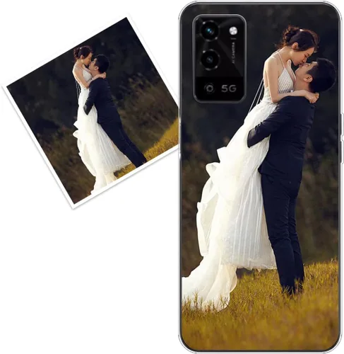Vista 227 de Funda personalizada compatible con Oppo A1 Pro, fundas de teléfono personalizadas con imagen de foto, imagen de texto, cubierta transparente