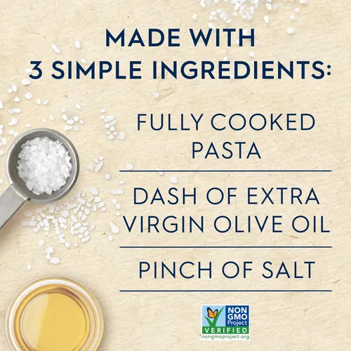 Vista 6 de Barilla Ready Pasta, pasta de macarrones con codos totalmente cocidos, sin OMG y Kosher, 7 onzas (paquete de 7)