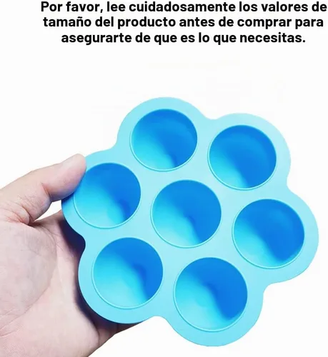 Vista 3 de CHuangQi 2 moldes de silicona para bocados de huevo para olla instantánea de 5, 6, 8 cuartos de galón, olla a presión, recipiente de almacenamiento