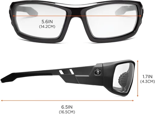 Vista 9 de Ergodyne Gafas de seguridad antivaho Skullerz ODIN