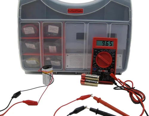Vista 6 de Make: componentes electrónicos 2da Edición paquete de segunda edición. El kit sigue el último modelo: Electronics (2015) libro educativo de Charles