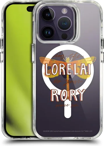 Vista 52 de Head Case Designs Gilmore - Funda negra a prueba de golpes con diseño de dibujos animados para niñas con licencia