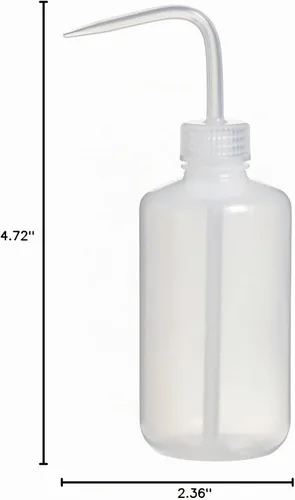Vista 2 de ACM - Botella de lavado económica, LDPE, botella exprimible con etiqueta médica (8 onzas, 1 botella)