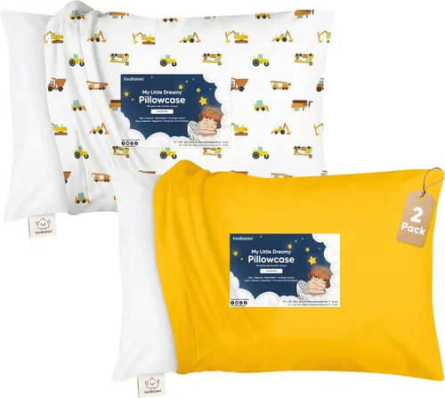 Vista 36 de KeaBabies - Funda de almohada de algodón orgánico de 13 x 18 pulgadas, ABC Abc Tierra