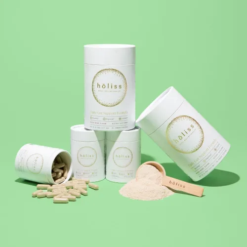 Vista 6 de Cápsulas diarias para la salud intestinal – Suplemento natural 8 en 1, bálsamo de limón, hinchazón y alivio de gases, reparación de revestimiento
