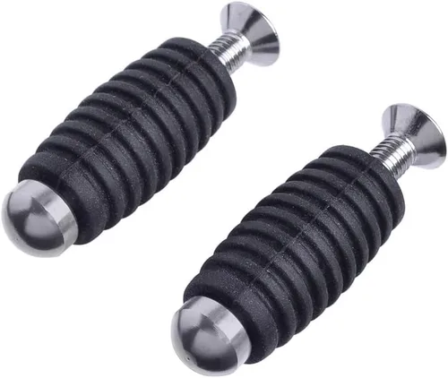 Vista 6 de Reposapiés 6MM CNC aluminio motocicleta pie clavijas reposapiés reposapiés reposapiés clavijas palanca de freno de cambio para Yam & aha MT07 MT09