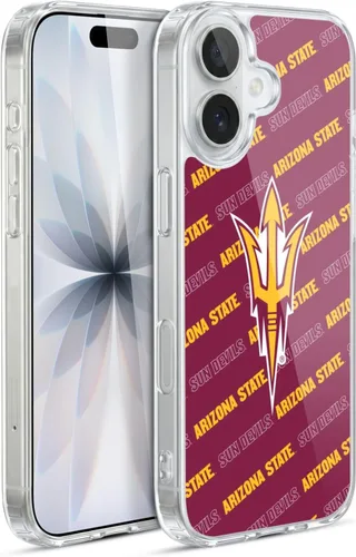 Vista 73 de Head Case Designs Funda de gel ASU Camou con licencia oficial de la Universidad Estatal de Arizona [protección de grado militar] compatible