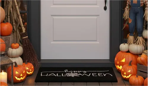 Vista 2 de Calloway Mills Felpudo Happy Halloween