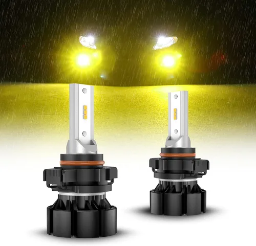 Vista 19 de SEALIGHT Bombillas LED antiniebla 9145 H10 Bule, 13,000 LM 6500K blanco frío H10, tamaño 1:1 9040 9140 9145 bombillas LED antiniebla