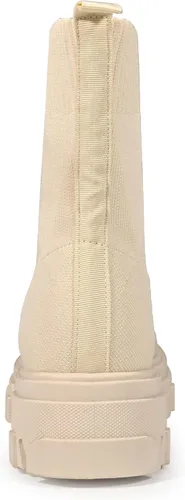 Vista 5 de READYSALTED - Botines de plataforma para mujer con tacón grueso (DENAH601)
