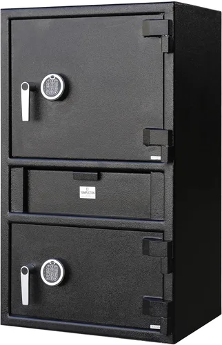 Vista 7 de T871 Caja fuerte de depósito de 2 puertas, teclado doble, 6.44 CBF