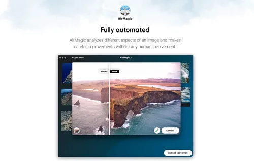 Vista 4 de AirMagic - Software automático de mejora de fotos de Drone [código en línea de PC]