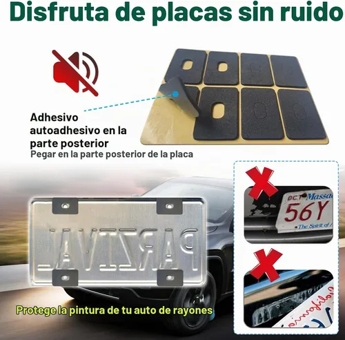 Vista 9 de BGMVFK Marco de matrícula de fibra de carbono, paquete de 2 unidades, soporte negro para placa de automóvil