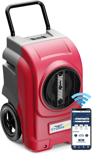 Vista 10 de ALORAIR Deshumidificadores comerciales de 270 pintas, Wi-Fi inteligente con bomba, cobertura de hasta 3,000 pies cuadrados para habitaciones grandes