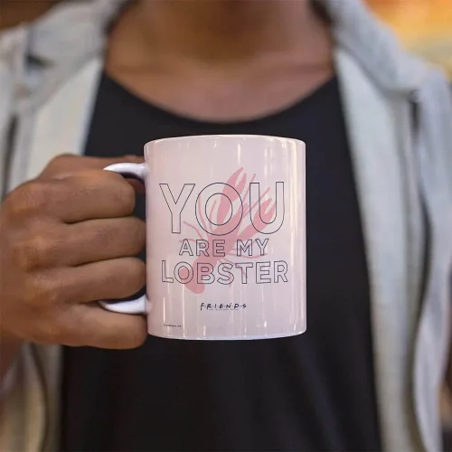 Vista 163 de Trend Setters Friends the Television Show – 25 años – Mercancía oficial – Taza de café o té de cerámica blanca de 11 onzas – perfecta para regalar