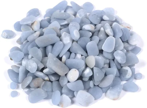Vista 12 de 100 Gramos Piedras Pequeñas Pulimentadas y Trituradas para Adornos de Sanación