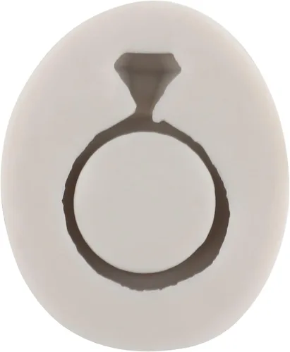 Vista 4 de Sijiangmold Molde de fondant de corazón MR MRS I DO, molde de silicona para decoración de tartas, molde de anillo de copa de vino de champán