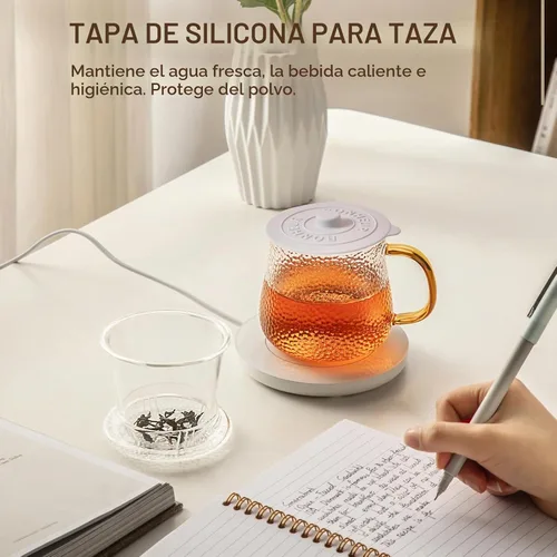 Vista 4 de Tapas de silicona (juego de 3), tapas de silicona multicolor Tapa de 3