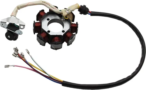 Vista 4 de Placa de Estator Magnético de 8 Bobinas para CG 125cc 150cc 200cc 250cc ATV Quad Dune Buggy Dirt Pit Pro Trail Bike Go Kart