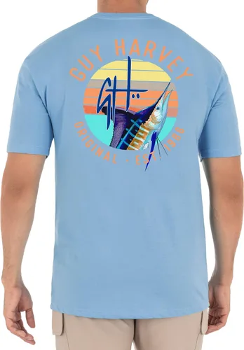 Vista 128 de Guy Harvey Camiseta de manga corta Threadcycled para hombre