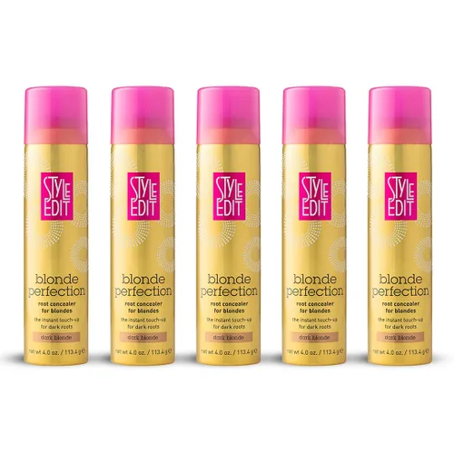 Vista 13 de Style Edit - Corrector de raíces, cubre instantáneamente canas y raíces, calidad de salón de belleza profesional