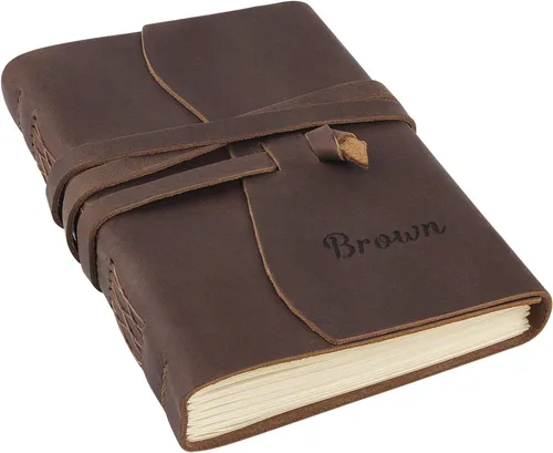 Vista 2 de Diarios de cuero personalizados para cuadernos bíblicos cristianos personalizados de 5 x 7 pulgadas, cuaderno de bocetos, diario de viaje, regalos