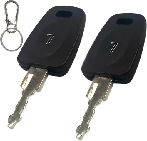 Vista 6 de 2 llaves compatibles con equipaje maestro 007 002, maleta de equipaje, cerradura de contraseña