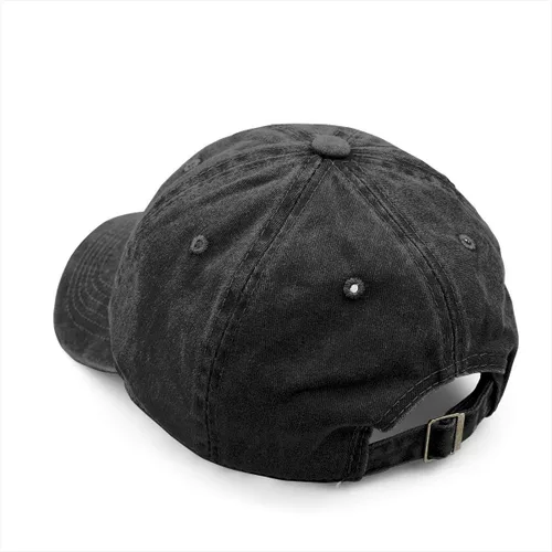 Vista 3 de Unisex Skull-Chef - Calavera de cocina vintage, gorra de béisbol ajustable de algodón para papá