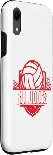 Vista 3 de Bulldogs Volleyball Back to School Spirit R Case for iPhone XR