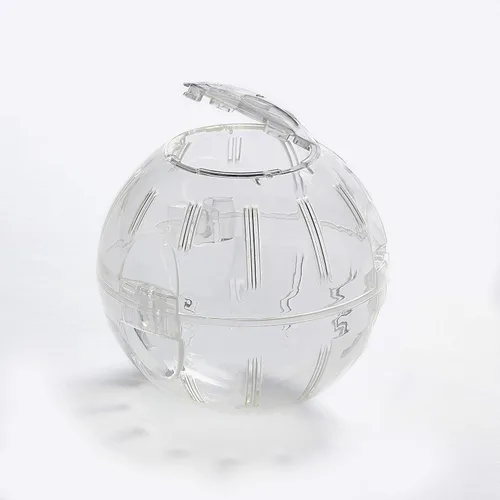Vista 5 de Bola de ejercicios para hámster enano Kaytee, Transparente Diversión de pelota de hámstPelota transparente para jugar. Juguetes de jerbo, área