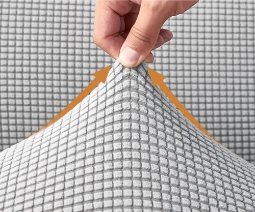 Vista 3 de Funda para sofá, funda de sofá sin brazos, protector elástico para sofá cama con falda, funda de futón para sala de estar, protector de muebles