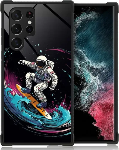 Vista 78 de Funda compatible con Samsung Galaxy S23, diseño de elefantes africanos, diseño increíble a prueba de golpes, antiarañazos, carcasa trasera