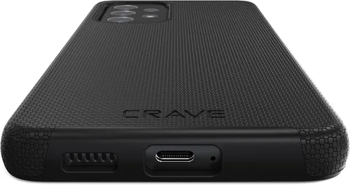 Vista 7 de Crave Para Samsung Galaxy A53 Caso, Funda De Doble Capa De Protección A Prueba De Golpes Para Galaxy A53 5G (6.5 Pulgadas) - Negro