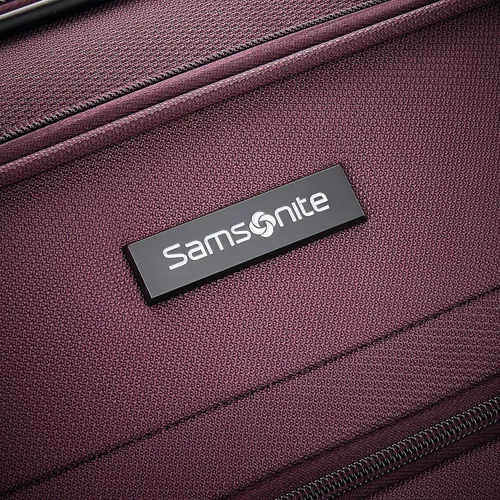 Vista 6 de Samsonite Ascella X Softside - Equipaje expansible con ruedas giratorias, Ciruela