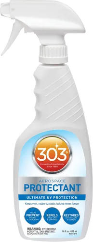 Vista 13 de Protector de vinilo 303 (30302) Protector UV en aerosol para vinilo, plástico, caucho, fibra de vidrio, y más Proporciona protección UV mientras