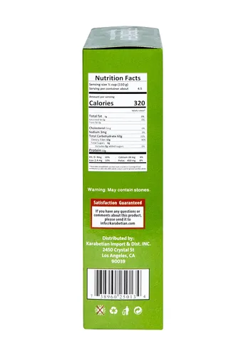 Vista 2 de Tazah Freekeh Trigo duro asado 17.63 onzas de trigo verde 1.1 libras