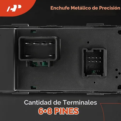 Vista 6 de A-Premium Interruptor de Ventana Eléctrico Principal del Lado del Conductor Compatible con Chevy Traverse 2009-2017, Silverado 1500 2007-2013, HHR