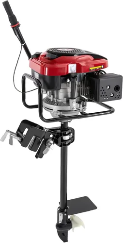Vista 11 de Motor fuera de borda de 2 tiempos de 2.3 HP, motor de barco de gas de 52 cc, motor de gasolina, motor de lancha de pesca, motor de timbre, control