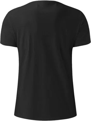 Vista 2 de Camisetas de correr impresas para hombre que absorben la humedad, letras creativas, retro, estampadas, holgadas, a la moda