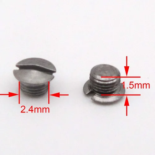 Vista 3 de ckpsms Marca - 20 piezas # KP-19033 Bobbin Case Tornillo de tensión para caja de bobina de tamaño L M y más