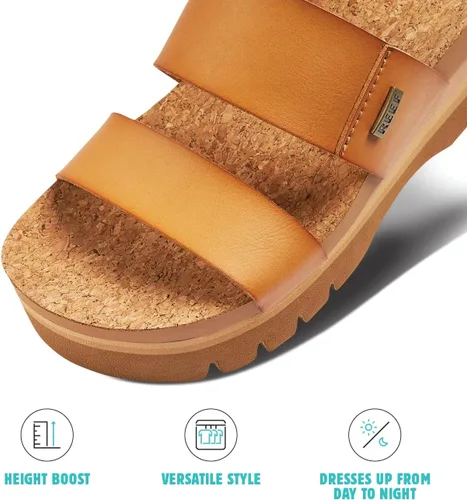 Vista 4 de REEF Sandalias Cushion Vista Higher Slide para mujer