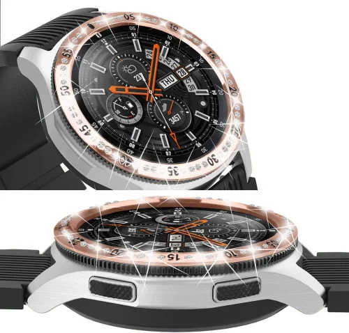 Vista 6 de FitTurn Anillo de bisel compatible con Samsung Galaxy Watch 4 Classic de 1.811 pulgadas/Galaxy Watch 1.811 pulgadas/Gear S3 Frontier &