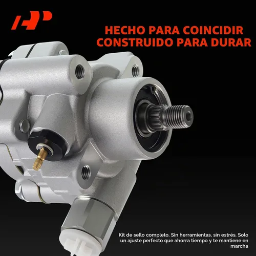 Vista 3 de A-Premium Bomba de dirección asistida, acero mecanizado con precisión Compatible con Nissan Frontier 1998-2008, NP300 2009, Pickup 2005-2007, Xterra