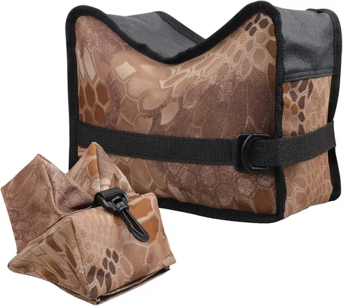 Vista 16 de Twod Bolsas de Descanso para Tiro Exterior - Apoyo de Banco para Deportes de Tiro con Soportes de Sacos de Arena Delantero y Trasero para Tiro