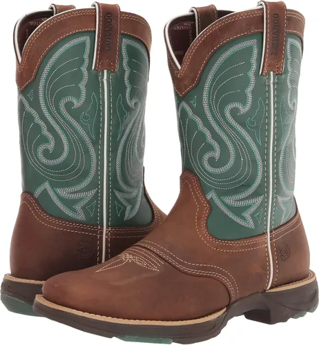 Vista 7 de Durango Ultra-Lite Emerald Saddle - Botas vaqueras para mujer